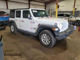 2023 Jeep Wrangler Sport z VIN 1C4HJXDG1PW619939, wystawiony jako Copart lot #51923345 z przebiegiem 24 204 mil mil oraz Szkoda całkowita • Salvage title. Historia ofert i sprzedaży dostępna na DreamBid. Obrazek 4.