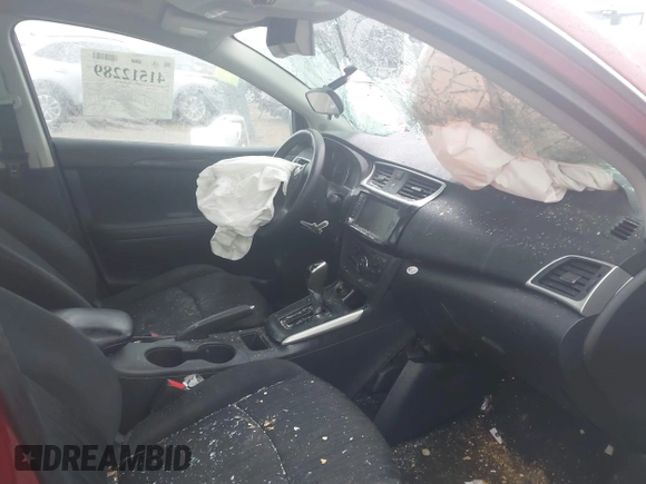 2019 Nissan Sentra S z VIN 3N1AB7AP7KY256134, wystawiony jako IAAI lot #41512289 z przebiegiem Nie podano mil oraz . Historia ofert i sprzedaży dostępna na DreamBid. Obrazek 5.