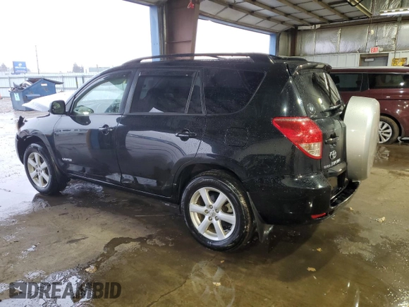 2007 Toyota RAV4 Limited z VIN JTMZD31V175072782, wystawiony jako Copart lot #47627925 z przebiegiem 108 675 mil mil oraz Szkoda całkowita • Salvage title. Historia ofert i sprzedaży dostępna na DreamBid. Obrazek 2.