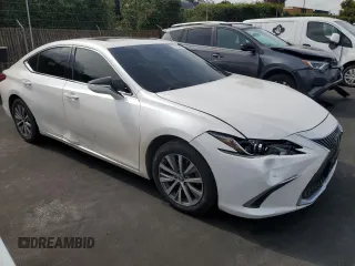 2019 Lexus ES 350 with VIN 58ABZ1B11KU047127, listed as a Copart auction lot 52189835 with 47,659 mi miles and Salvage Title. Bid and sale history available at DreamBid. Image 4.