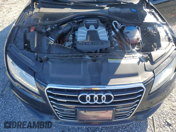 2013 Audi A7 Prestige with VIN WAU2GAFC6DN085069, listed as a Copart auction lot 46213525 with 115,365 mi miles and Salvage title. Bid and sale history available at DreamBid. Image 13.