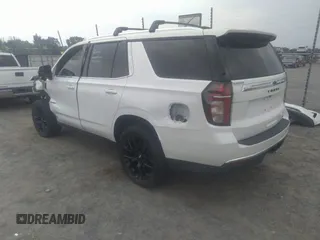 2022 Chevrolet Tahoe LT with VIN 1GNSKNKD5NR143276, listed as a IAAI auction lot 42268541 with 54,463 mi miles and . Bid and sale history available at DreamBid. Image 3.