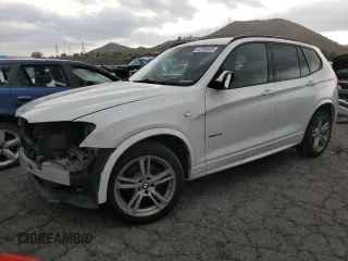 2011 BMW X3 35i with VIN 5UXWX7C59BL734707, listed as a Copart auction lot 44758405 with 139,092 mi miles and Salvage Title. Bid and sale history available at DreamBid. Image 1.