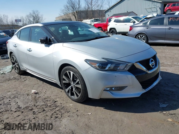2018 Nissan Maxima S with VIN 1N4AA6AP0JC408701, listed as a IAAI auction lot 41941255 with 49,054 mi miles and . Bid and sale history available at DreamBid. Image 1.