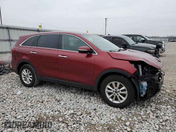 2020 Kia Sorento L with VIN 5XYPG4A39LG682627, listed as a Copart auction lot 44115135 with 114,995 mi miles and Salvage Title. Bid and sale history available at DreamBid. Image 4.
