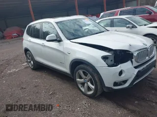2017 BMW X3 sDrive28i with VIN 5UXWZ7C39H0X41286, listed as a IAAI auction lot 41577117 with 104,781 mi miles. Bid and sale history available at carsss.com. Image 1.