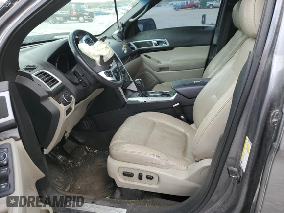 2014 Ford Explorer Limited with VIN 1FM5K7F87EGB22354, listed as a Copart auction lot 48741585 with Not Provided miles and Salvage Title. Bid and sale history available at carsss.com. Image 7.