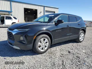 2020 Chevrolet Blazer LT z VIN 3GNKBCRS4LS606396, wystawiony jako Copart lot #50106225 z przebiegiem 45 299 mil mil oraz Szkoda całkowita • Salvage title. Historia ofert i sprzedaży dostępna na DreamBid. Obrazek 1.