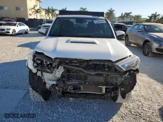 2021 Toyota 4Runner TRD Off Road with VIN JTEPU5JR6M5864259, listed as a Copart auction lot 83344384 with 106,045 mi miles and Salvage Title. Bid and sale history available at carsss.com. Image 5.