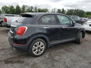2016 FIAT 500X Easy z VIN ZFBCFXBT6GP401259, wystawiony jako Copart lot #58489905 z przebiegiem 109 408 mil mil oraz Szkody całkowita. Historia ofert i sprzedaży dostępna na DreamBid. Obrazek 3.