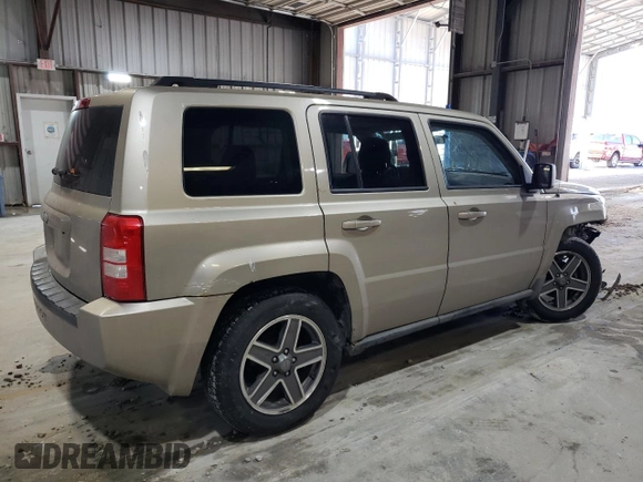 2010 Jeep Patriot Sport with VIN 1J4NF2GB6AD500823, listed as a Copart auction lot 46628065 with 137,985 mi miles and Salvage Title. Bid and sale history available at carsss.com. Image 3.