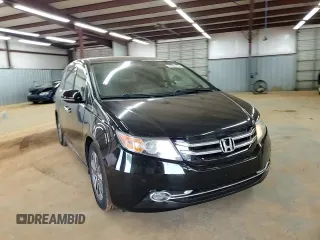 2015 Honda Odyssey Touring Elite with VIN 5FNRL5H99FB005576, listed as a Copart auction lot 58963215 with 167,967 mi miles and Salvage title. Bid and sale history available at DreamBid. Image 14.
