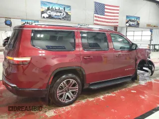 2025 Jeep Wagoneer с VIN 1C4SJVAP2SS501641, выставлен на аукционе Copart как лот 52308455 с пробегом 2 705 миль миль и Списание • Salvage title. История ставок и продаж доступна на DreamBid. Изображение 3.