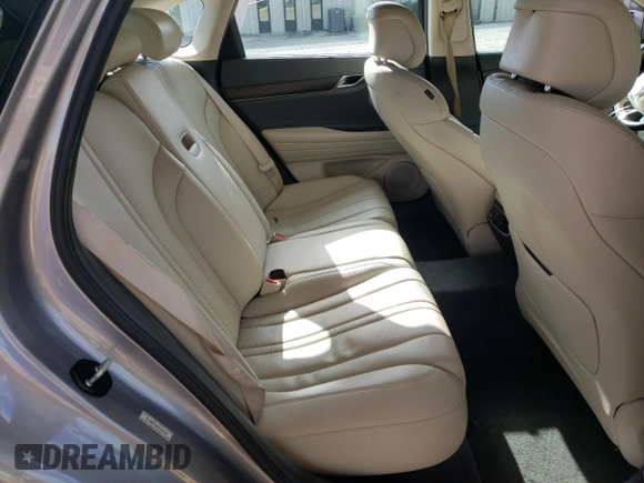 2023 Genesis G80 2.5T with VIN KMTGB4SC6PU152750, listed as a Copart auction lot 41451495 with 61,448 mi miles and Salvage Title. Bid and sale history available at carsss.com. Image 10.