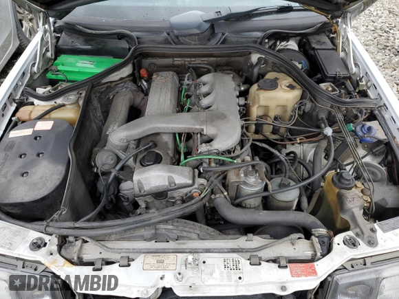 1987 Mercedes-Benz 300 with VIN WDBEB93D9HF036375, listed as a Copart auction lot 85326994 with 175,986 mi miles and Salvage Title. Bid and sale history available at DreamBid. Image 12.