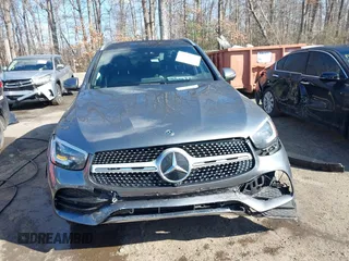 2020 Mercedes-Benz GLC with VIN WDC0G8EB3LF695087, listed as a IAAI auction lot 41588957 with 53,355 mi miles. Bid and sale history available at carsss.com. Image 12.