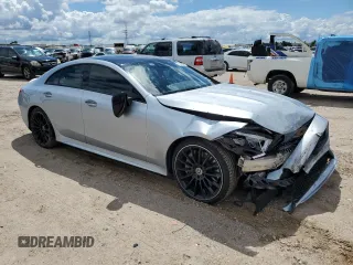2021 Mercedes-Benz CLS with VIN W1K2J5JBXMA089617, listed as a Copart auction lot 71475064 with 46,687 mi miles and Salvage Title. Bid and sale history available at carsss.com. Image 4.