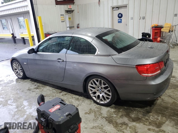 2007 BMW 3 Series 328i with VIN WBAWR33557PX78690, listed as a Copart auction lot 85162174 with 112,227 mi miles and Salvage title. Bid and sale history available at DreamBid. Image 2.