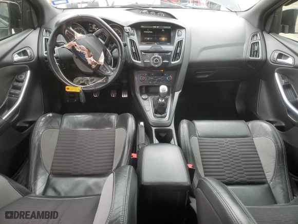 2015 Ford Focus ST with VIN 1FADP3L97FL240331, listed as a Copart auction lot 46222405 with 107,990 mi miles and Salvage Title. Bid and sale history available at carsss.com. Image 8.