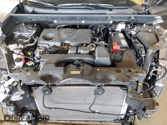 2024 Toyota RAV4 XLE Premium with VIN 2T3C1RFV3RC290066, listed as a Copart auction lot 56318665 with 28,741 mi miles and Salvage title. Bid and sale history available at DreamBid. Image 12.