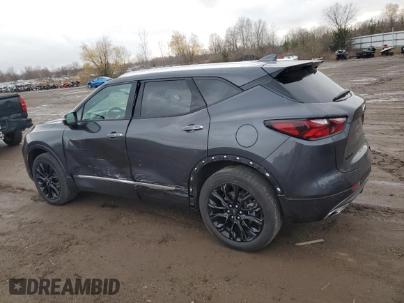 2022 Chevrolet Blazer Premier z VIN 3GNKBFRS7NS136546, wystawiony jako Copart lot #81519594 z przebiegiem 34 151 mil mil oraz Szkoda całkowita • Salvage title. Historia ofert i sprzedaży dostępna na DreamBid. Obrazek 2.