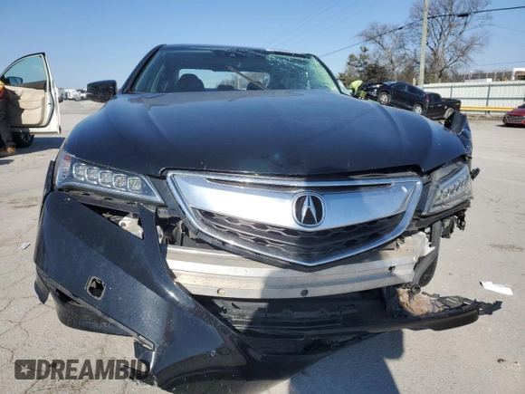 2016 Acura TLX V6 Tech with VIN 19UUB2F55GA008109, listed as a Copart auction lot 42569715 with 0 mi miles and Salvage Title. Bid and sale history available at carsss.com. Image 5.