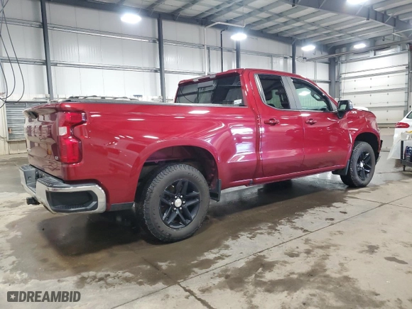 2019 Chevrolet Silverado 1500 LT with VIN 1GCRYDED7KZ224657, listed as a Copart auction lot 41931635 with 61,442 mi miles and Non Repairable. Bid and sale history available at carsss.com. Image 3.