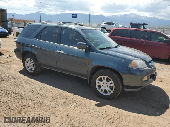 2005 Acura MDX Touring with VIN 2HNYD18605H545702, listed as a Copart auction lot 69531314 with 317,574 mi miles and Salvage Title. Bid and sale history available at carsss.com. Image 4.