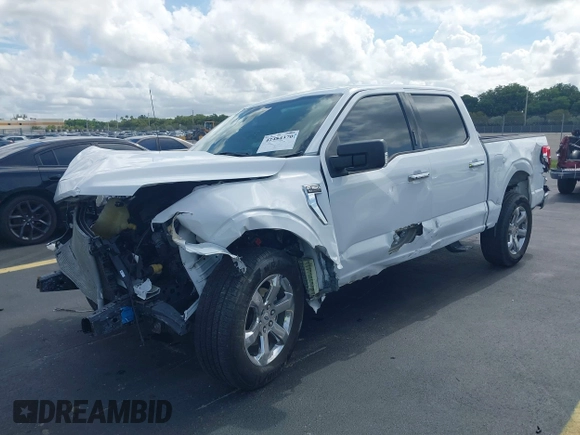2023 Ford F-150 XL with VIN 1FTEW1C59PKE37513, listed as a IAAI auction lot 42484370 with 16,073 mi miles and . Bid and sale history available at DreamBid. Image 16.
