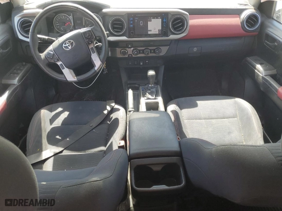 2019 Toyota Tacoma 4WD SR with VIN 5TFCZ5AN4KX199736, listed as a Copart auction lot 48779145 with 52,939 mi miles and Salvage Title. Bid and sale history available at carsss.com. Image 8.