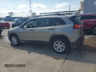 2017 Jeep Cherokee Sport with VIN 1C4PJLAB6HW643474, listed as a Copart auction lot 54386245 with 17,799 mi miles and Salvage Title. Bid and sale history available at carsss.com. Image 2.