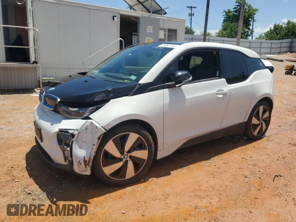 2017 BMW i3 with VIN WBY1Z8C38HV892218, listed as a Copart auction lot 59941365 with 38,313 mi miles and Salvage title. Bid and sale history available at DreamBid. Image 1.