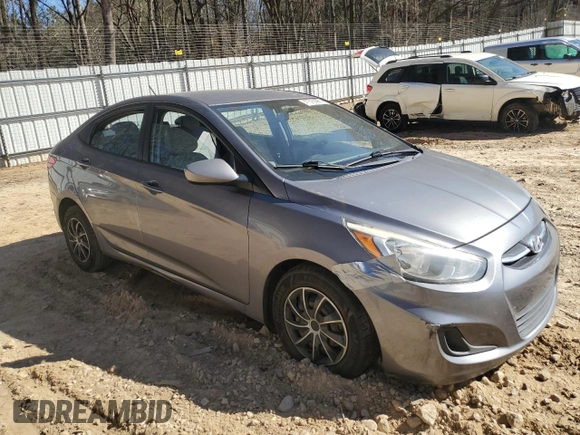 2015 Hyundai Accent GLS with VIN KMHCT4AE7FU839694, listed as a Copart auction lot 47305095 with 140,715 mi miles and Salvage Title. Bid and sale history available at DreamBid. Image 4.