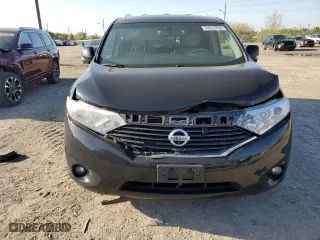 2015 Nissan Quest S with VIN JN8AE2KPXF9134468, listed as a Copart auction lot 50813374 with 108,017 mi miles. Bid and sale history available at carsss.com. Image 5.