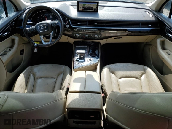 2017 Audi Q7 Premium Plus with VIN WA1LAAF79HD034568, listed as a Copart auction lot 61432345 with 131,926 mi miles and Clean title. Bid and sale history available at DreamBid. Image 8.