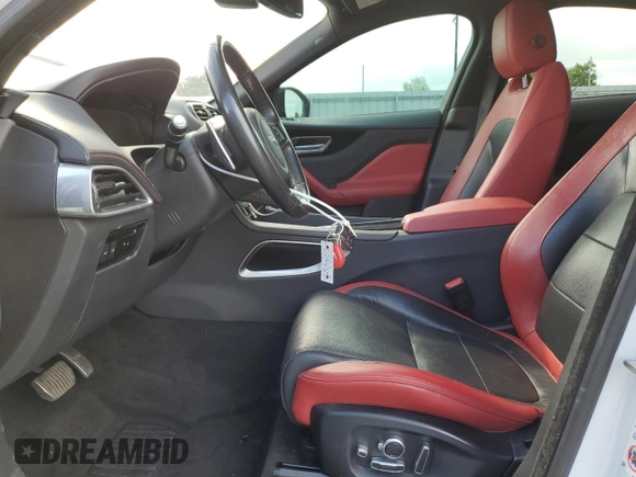 2018 Jaguar F-Pace S with VIN SADCM2FV8JA246410, listed as a Copart auction lot 57907555 with 104,990 mi miles and Salvage title. Bid and sale history available at DreamBid. Image 7.