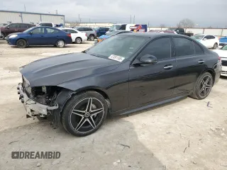 2023 Mercedes-Benz C 300 with VIN W1KAF4HBXPR108122, listed as a Copart auction lot 47091105 with 5,591 mi miles and Salvage Title. Bid and sale history available at DreamBid. Image 1.