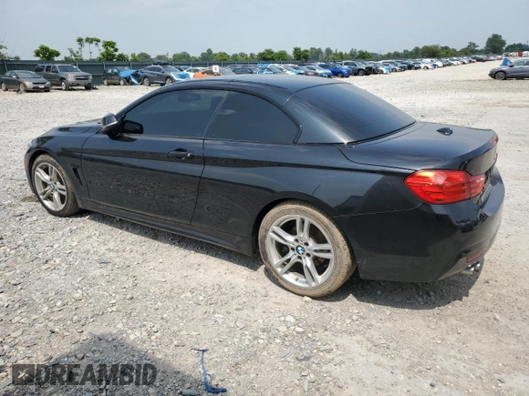 2016 BMW 4 Series 428i with VIN WBA3V7C51G5A26683, listed as a Copart auction lot 60555995 with 83,395 mi miles and Salvage title. Bid and sale history available at DreamBid. Image 2.