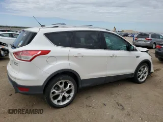 2013 Ford Escape Titanium with VIN 1FMCU0J90DUB90746, listed as a Copart auction lot 72767464 with 67,388 mi miles and Salvage Title. Bid and sale history available at carsss.com. Image 3.