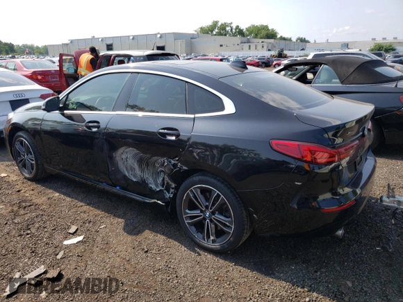 2021 BMW 2 Series 228i xDrive with VIN WBA73AK01M7H14662, listed as a Copart auction lot 58526273 with 18,460 mi miles. Bid and sale history available at carsss.com. Image 2.