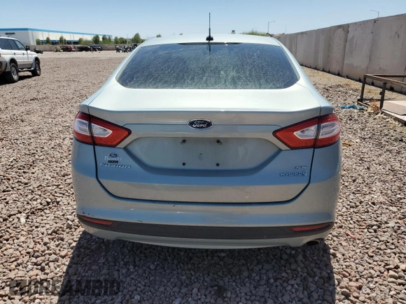 2014 Ford Fusion SE Hybrid with VIN 3FA6P0LU2ER164335, listed as a Copart auction lot 52922895 with 147,450 mi miles and Salvage Title. Bid and sale history available at carsss.com. Image 6.
