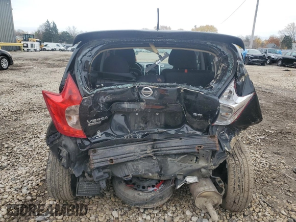 2015 Nissan Note SR z VIN 3N1CE2CP9FL392509, wystawiony jako Copart lot #81265164 z przebiegiem Nie podano mil oraz Nie do naprawy • Non repairable. Historia ofert i sprzedaży dostępna na DreamBid. Obrazek 6.