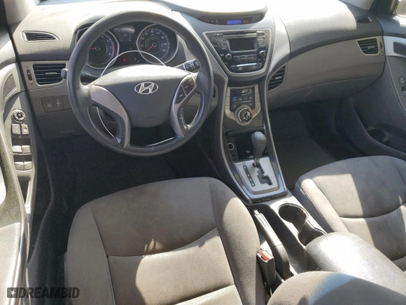 2013 Hyundai Elantra Limited with VIN KMHDH4AE9DU723450, listed as a Copart auction lot 50336225 with 105,293 mi miles and Salvage Title. Bid and sale history available at carsss.com. Image 8.