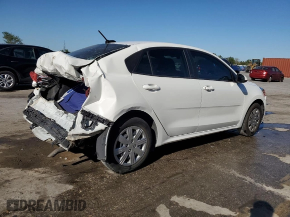 2023 Kia Rio LX z VIN 3KPA24AD1PE551191, wystawiony jako Copart lot #49961005 z przebiegiem 61 139 mil mil oraz Nie do naprawy • Non repairable. Historia ofert i sprzedaży dostępna na DreamBid. Obrazek 3.