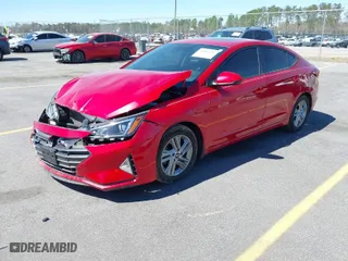 2020 Hyundai Elantra SEL with VIN 5NPD84LF2LH614637, listed as a IAAI auction lot 41803980 with 21,850 mi miles. Bid and sale history available at carsss.com. Image 2.