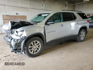 2020 Chevrolet Traverse LT Cloth z VIN 1GNEVGKW2LJ201566, wystawiony jako Copart lot #55204435 z przebiegiem 85 944 mil mil oraz Nie do naprawy • Non repairable. Historia ofert i sprzedaży dostępna na DreamBid. Obrazek 1.