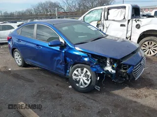 2022 Hyundai Accent SE with VIN 3KPC24A64NE177005, listed as a IAAI auction lot 41646385 with Not Provided miles and . Bid and sale history available at carsss.com. Image 1.