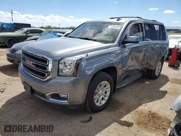 2020 GMC Yukon SLE with VIN 1GKS2AKC5LR120705, listed as a Copart auction lot 72464444 with 69,799 mi miles and Salvage Title. Bid and sale history available at carsss.com. Image 1.