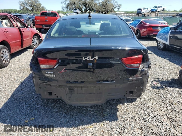 2022 Kia Rio S with VIN 3KPA24AD1NE479552, listed as a Copart auction lot 48755405 with 80,310 mi miles and Non Repairable. Bid and sale history available at carsss.com. Image 6.