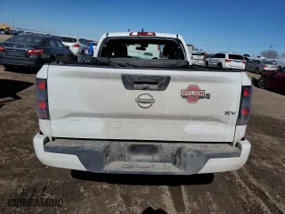 2023 Nissan Frontier S with VIN 1N6ED1CL5PN648644, listed as a Copart auction lot 46449485 with 64,111 mi miles and Salvage Title. Bid and sale history available at carsss.com. Image 6.